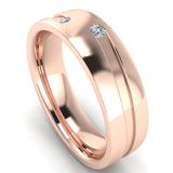 Men's Diamond Band 0.8ct Wedding Ring DW54 Heera Diamonds HEERA DIAMONDS