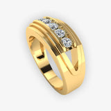 Men's Diamond 1.00ct Wedding Ring GR19655
