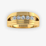Men's Diamond 1.00ct Wedding Ring GR19655