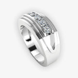Men's Diamond 1.00ct Wedding Ring GR19655