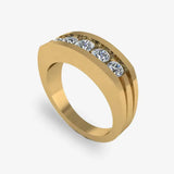Men's Diamond Band 1.00ct Wedding Ring GR20309 HEERA DIAMONDS