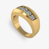 Men's Diamond Band 1.00ct Wedding Ring GR20313 HEERA DIAMONDS