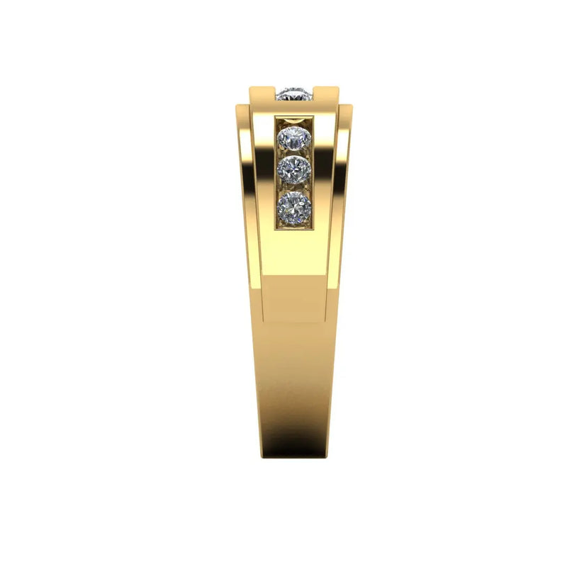 Men's Diamond Band 1.00ct Wedding Ring GR20346 HEERA DIAMONDS