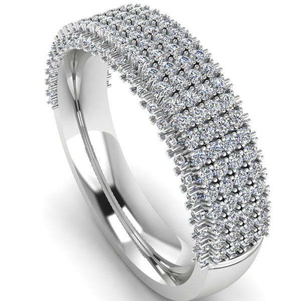 Men's Diamond Band 1.1ct Wedding Ring DW24 HEERA DIAMONDS