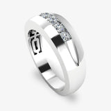 Men's Diamond Band 1.25ct Wedding Ring GR19850