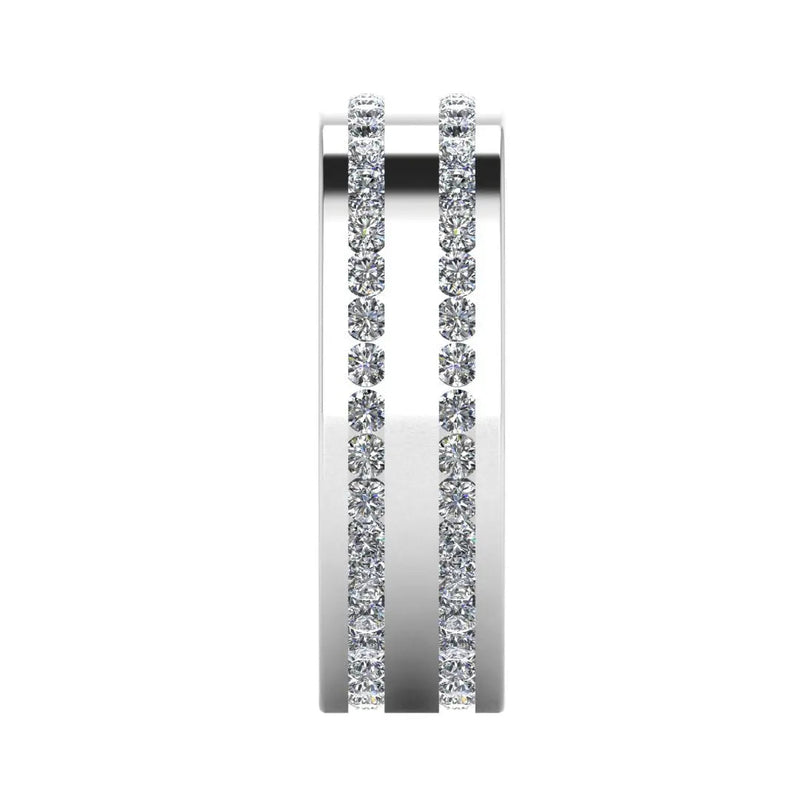 Men's Diamond Band 1.5ct Wedding Ring DW26 Heera Daimonds HEERA DIAMONDS