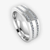 Men's Diamond Wedding Ring DW26 Heera Diamonds
