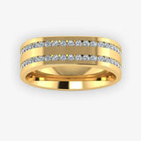 Men's Diamond Wedding Ring DW26 Heera Diamonds