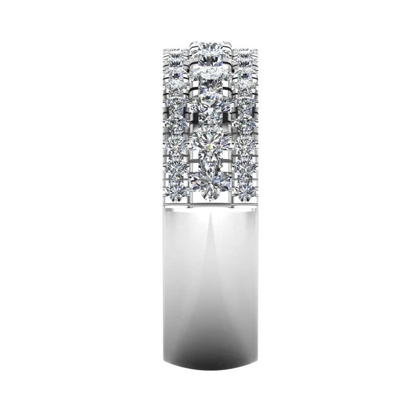 Men's Diamond Band 1.95ct Wedding Ring DW27 Heera Diamonds HEERA DIAMONDS