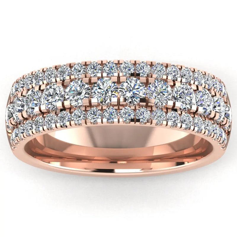 Men's Diamond Band 1.95ct Wedding Ring DW27 Heera Diamonds HEERA DIAMONDS