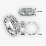 Men's Diamond Wedding Ring DW27 Heera Diamonds