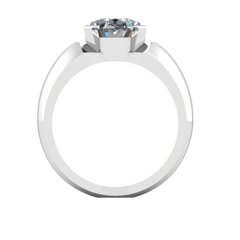 Men's Diamond Band 2 ct Lab Grown Wedding Ring GR20244 HEERA DIAMONDS