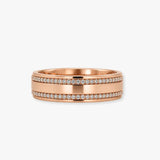 Men's Diamond Wedding Ring DW25 Heera Diamonds