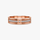 Men's Diamond Wedding Ring DW29 Heera Diamonds
