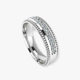 Men's Diamond Wedding Ring DW31 Heera Diamonds