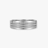 Men's Diamond Wedding Ring DW34 Heera Diamonds