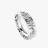Men's Diamond Wedding Ring DW35 Heera Diamonds