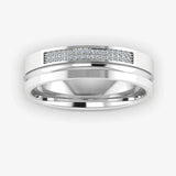 Men's Diamond Wedding Ring DW36 Heera Diamonds HEERA DIAMONDS