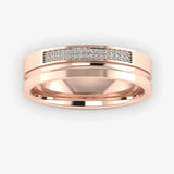 Men's Diamond Wedding Ring DW36 Heera Diamonds HEERA DIAMONDS