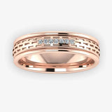 Men's Diamond Wedding Ring DW39 Heera Diamonds HEERA DIAMONDS