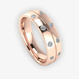 Men's Diamond Wedding Ring DW53 Heera Diamonds HEERA DIAMONDS