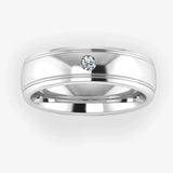 Men's Diamond Wedding Ring DW8 Heera Diamonds HEERA DIAMONDS