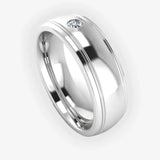 Men's Diamond Wedding Ring DW8 Heera Diamonds HEERA DIAMONDS