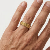 Men's Pattern Wedding Ring  WP33