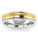 Men's Pattern Band Wedding Ring WP38 HEERA DIAMONDS