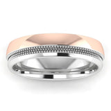 Men's Pattern Band Wedding Ring   WP42 HEERA DIAMONDS