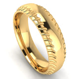 Men's Pattern Band Wedding Ring WP43 HEERA DIAMONDS