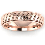 Men's Pattern Band Wedding Ring  WP44 HEERA DIAMONDS