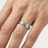 Men's Pattern Wedding Ring  WP46