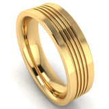 Men's Pattern Band Wedding Ring WP51 HEERA DIAMONDS