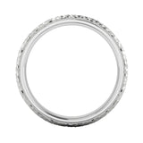 Men's Pattern Band Wedding Ring WP52 HEERA DIAMONDS