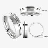 Men's Pattern Band Wedding Ring WP55 HEERA DIAMONDS