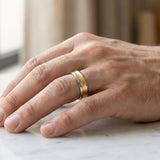 Men's Pattern Wedding Ring WP57