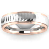 Men's Pattern Band Wedding Ring  WP58 HEERA DIAMONDS