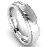 Men's Pattern Band Wedding Ring  WP58 HEERA DIAMONDS
