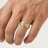 Men's Pattern Wedding Ring WP60