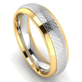 Men's Pattern Band Wedding Ring  WP61 HEERA DIAMONDS