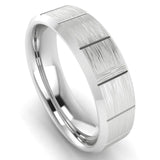 Men's Pattern Band Wedding Ring  WP65 HEERA DIAMONDS