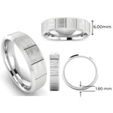 Men's Pattern Band Wedding Ring  WP65 HEERA DIAMONDS