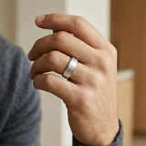 Men's Pattern Wedding Ring  WP65