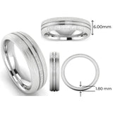 Men's Pattern Band Wedding Ring WP66 HEERA DIAMONDS