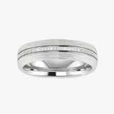 Men's Pattern Band Wedding Ring WP66 HEERA DIAMONDS