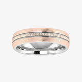 Men's Pattern Band Wedding Ring WP66 HEERA DIAMONDS