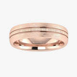 Men's Pattern Band Wedding Ring WP66 HEERA DIAMONDS