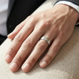 Men's Pattern Wedding Ring WP66