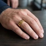 Men's Pattern Wedding Ring WP67
